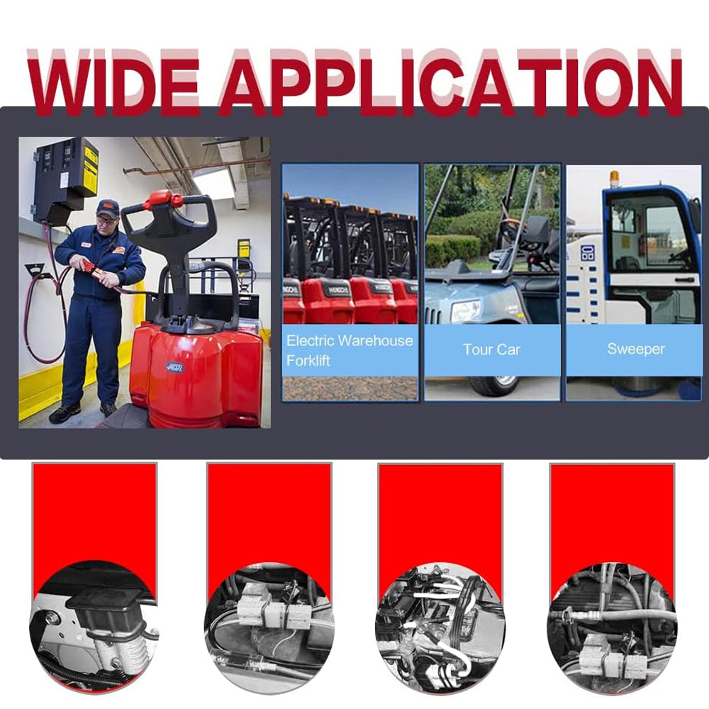 1 x 50Amp Anderson Plug With 50cm 12AWG 4mm² Cable 50A Anderson Connector Cable