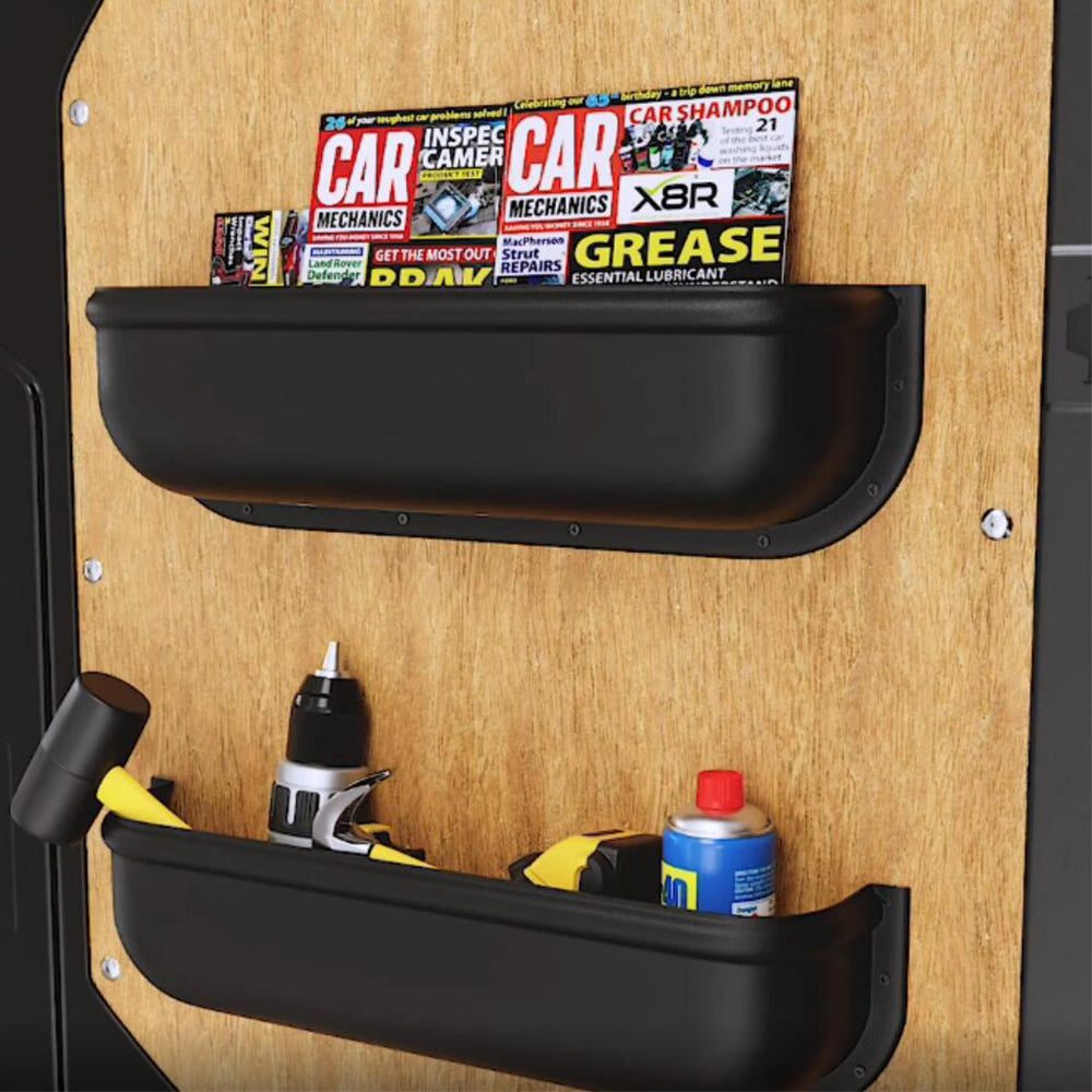 1pc Van Camper Universal Fit Storage Pocket Shelf Racking Tool Car Storage