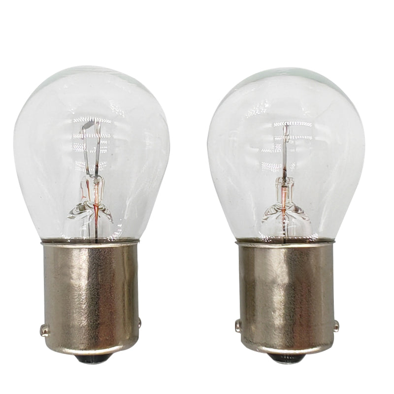 10 x BA15S 12v 21w 1156 P21W Clear Standard filament incandescent globes 10pcs