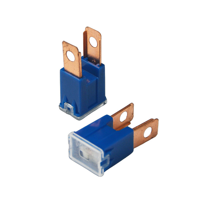 5 x 100Amp Blue Large Male Slow Blow Fuse Block 15mmx22mm x 43mm High 100A Fuse
