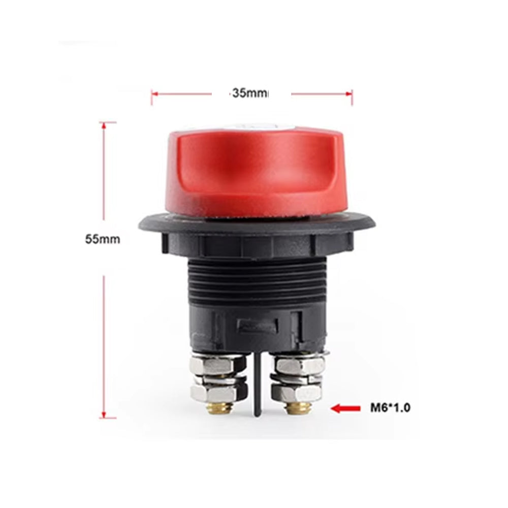 12V-24V 100Amp Heavy Duty Isolator Switch 35mm for Cars Boats 4wd 100 Amp