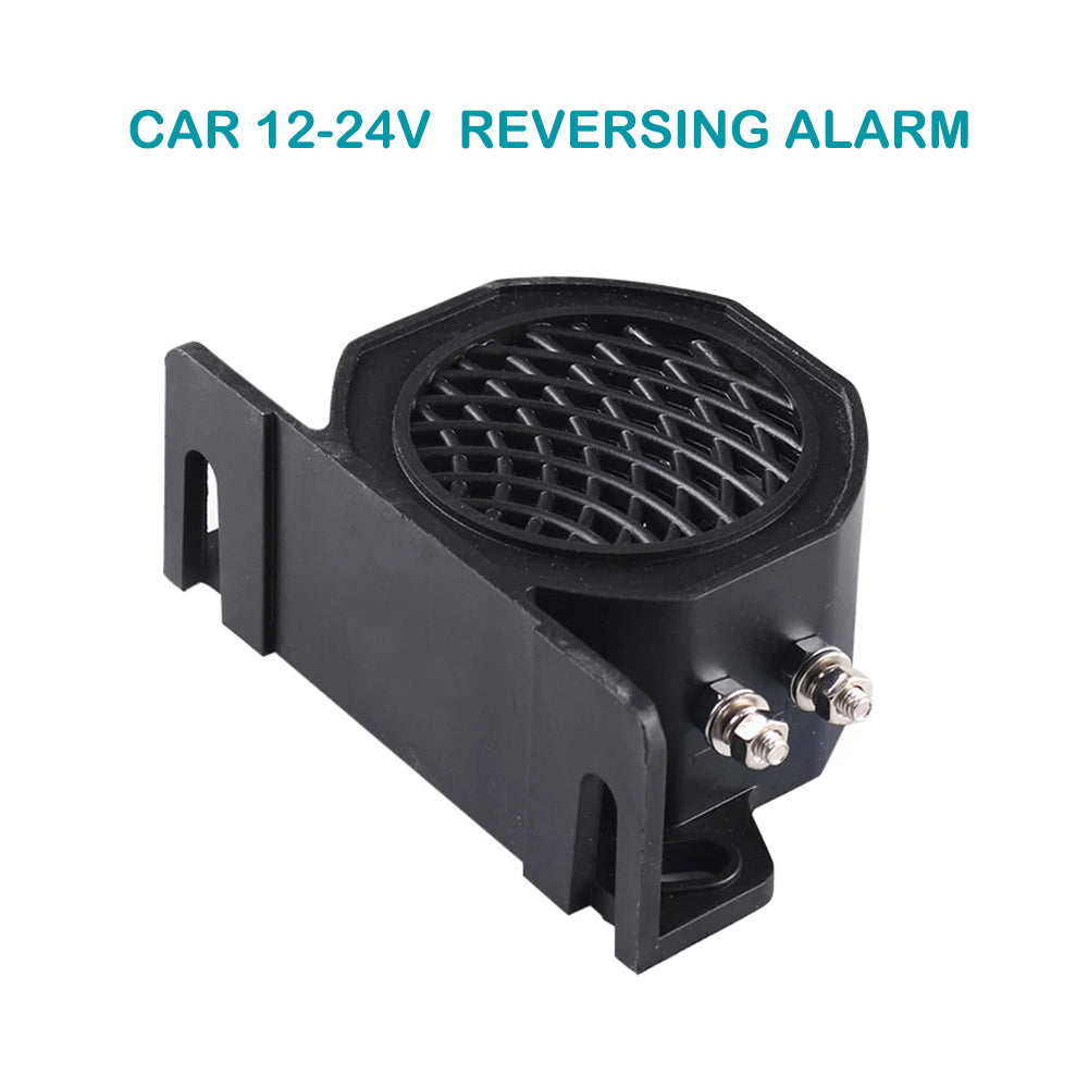 12V 24V 107dB Backup Alarm Siren Beeper Buzzer Horn Warning Car Reversing Alarm