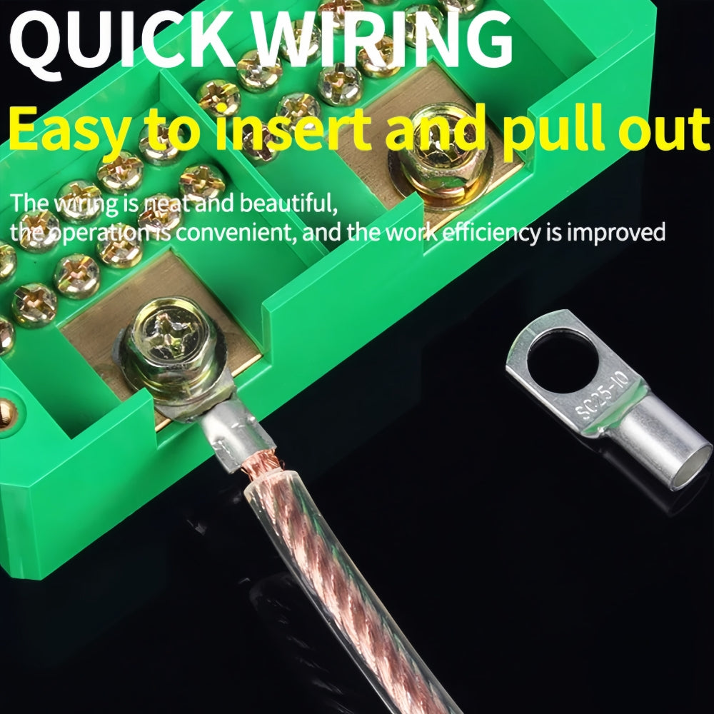 100 x Copper Solder Crimp Eye Terminals Lug M12 SC16-12 Cable Crimp Eye Terminal