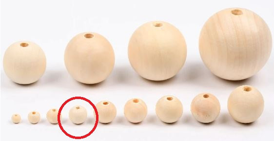 200 x 10mm Natural wood beads round DIY jewelry Handmade Accessories