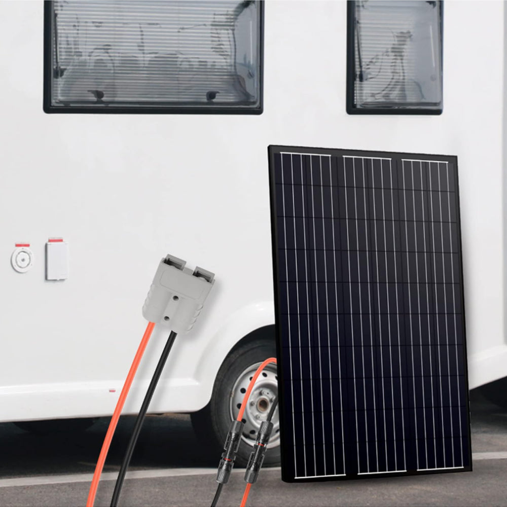 4M 10AWG 6mm² Solar Panel Cable 50A Anderson Plug To Solar Panel Connector