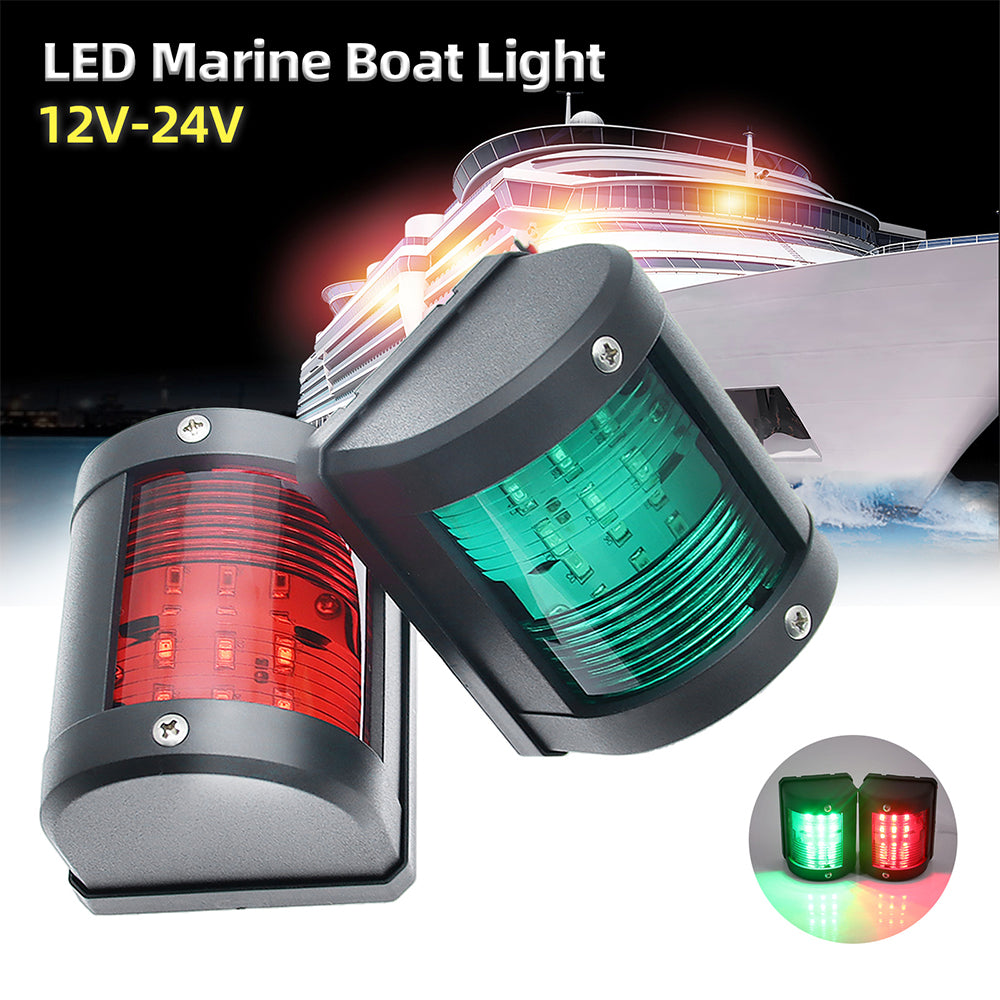 12v-24v Port and Starboard Boat Light LED Marine Boat Yacht Navigation Lamps