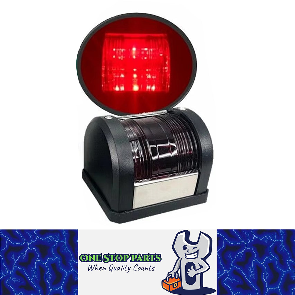 12v Red Port Boat Light LED Marine Yacht Navigation Running Lamp