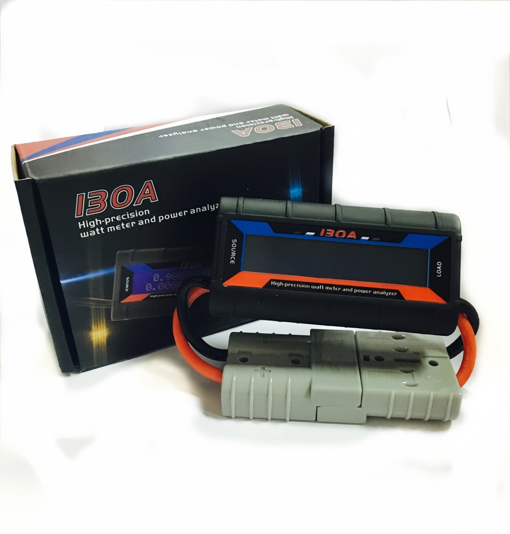 130A Inline Digital Meter Watt Voltage Amp Meter Analyzer Monitor with Connector