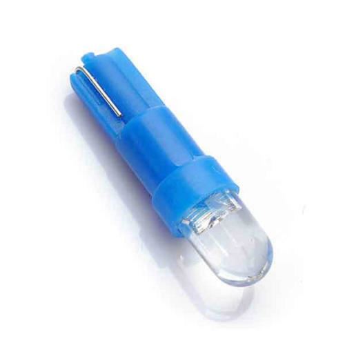 10PCS BLUE T5 LED DOME HEAD 15 DEGREE ANGLE IDEAL FOR DASH LIGHTS NARROW BEAM