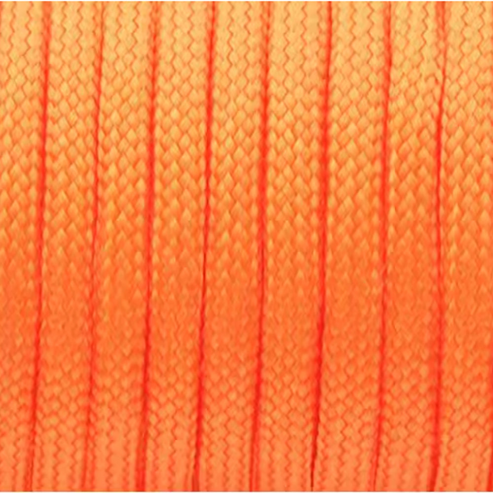 31m Orange 650lb 9 Core Paracord Rope 4mm Parachute Cord Outdoor Camping Rope