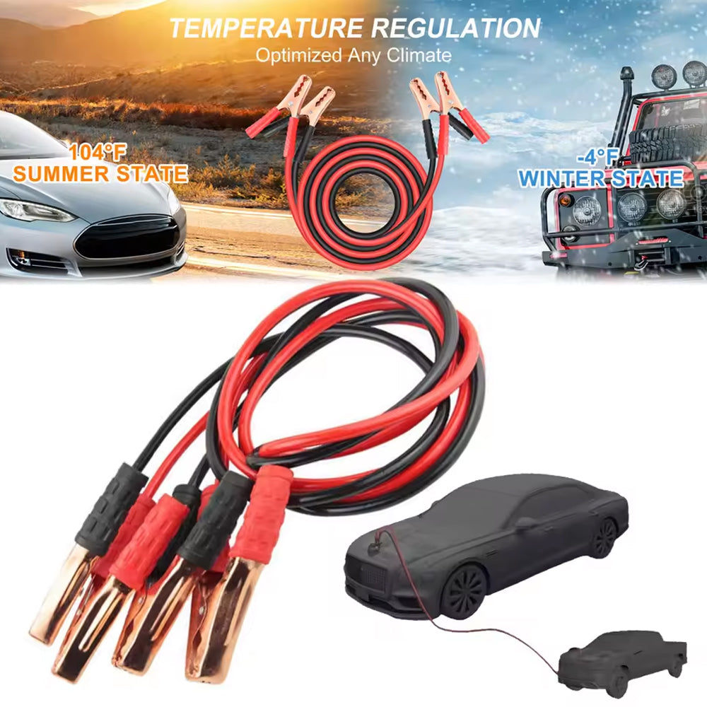 1.8M 500A Jumper Cable Heavy Duty Car Battery Booster Cable Lead with Clamps