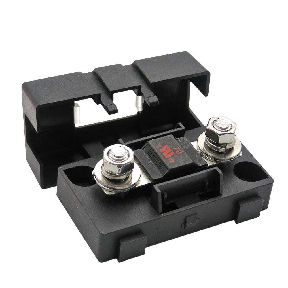 ANS Inline Fuse Holder with Bolt On 50 Amp Fuse Supplied (50A) ANS fuse holder