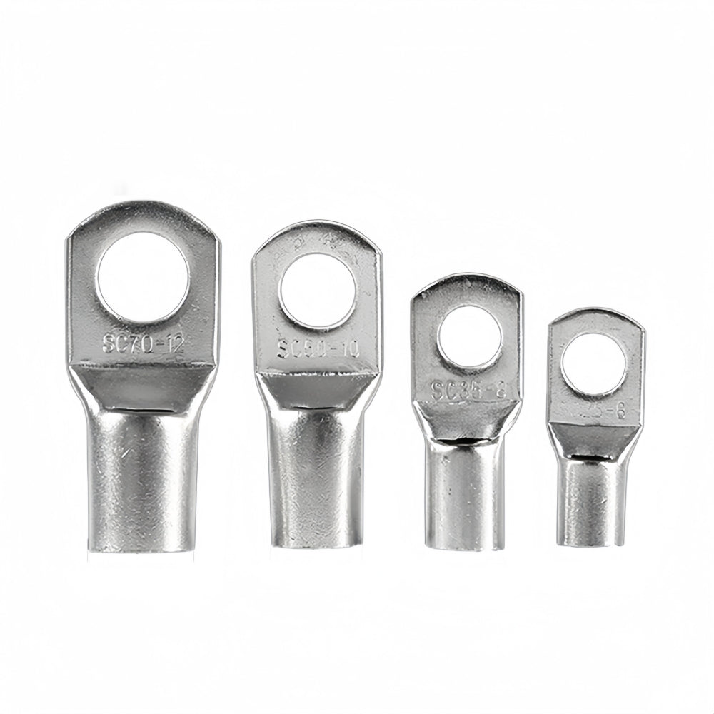 100 x Copper Solder Crimp Eye Terminals Lugs M8 SC6-8 Cable Crimp Eye Terminals