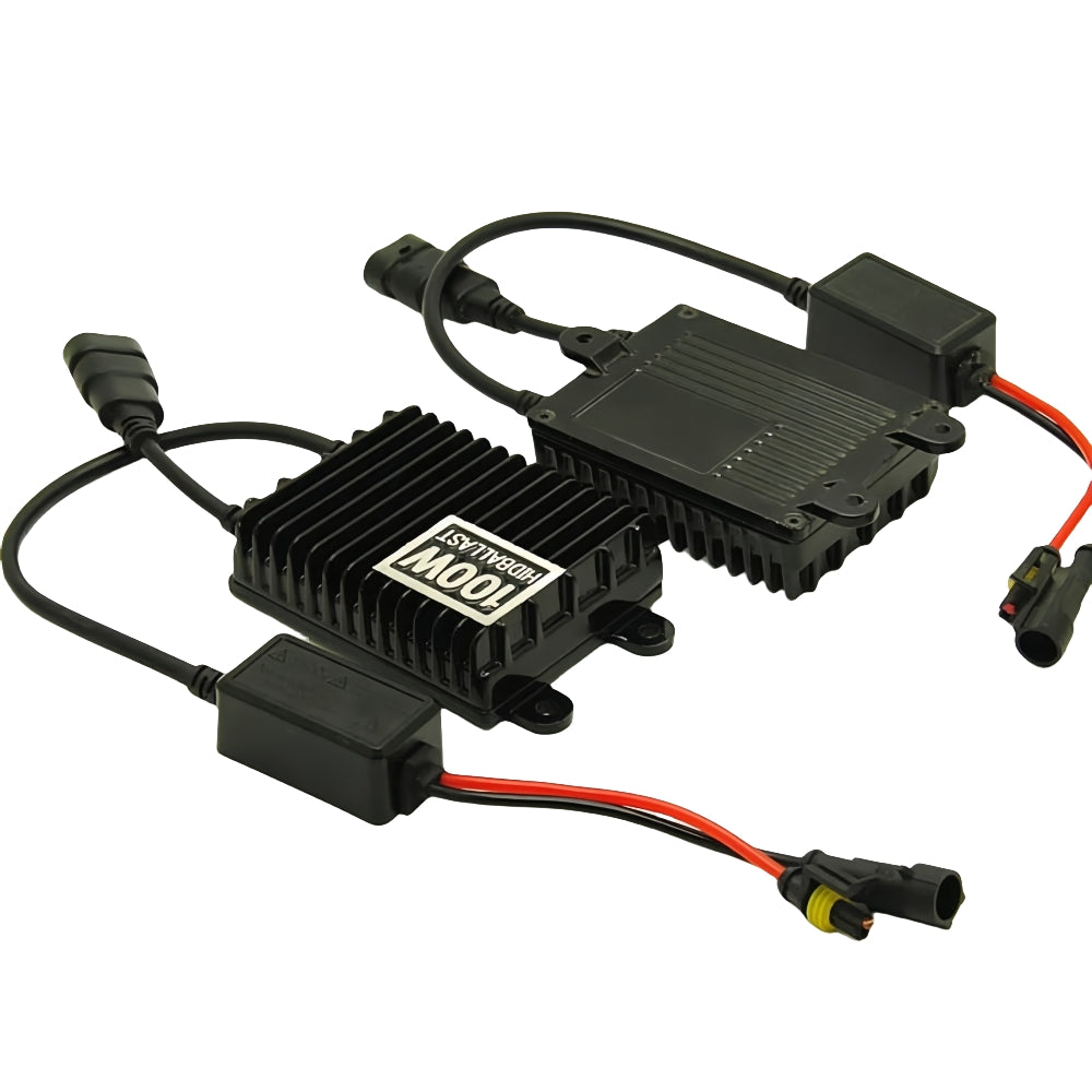 H7 100w 6000k HID Kit 2 x 100w HID Ballasts and 2 x 100w H7 6000k HID Globes