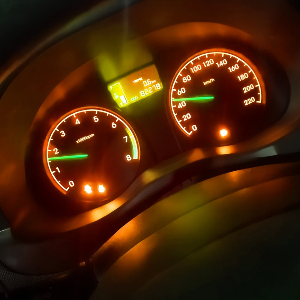 10 x 12v Yellow T3 Neo 8mm Base Gel COB offers even spread (10pcs)