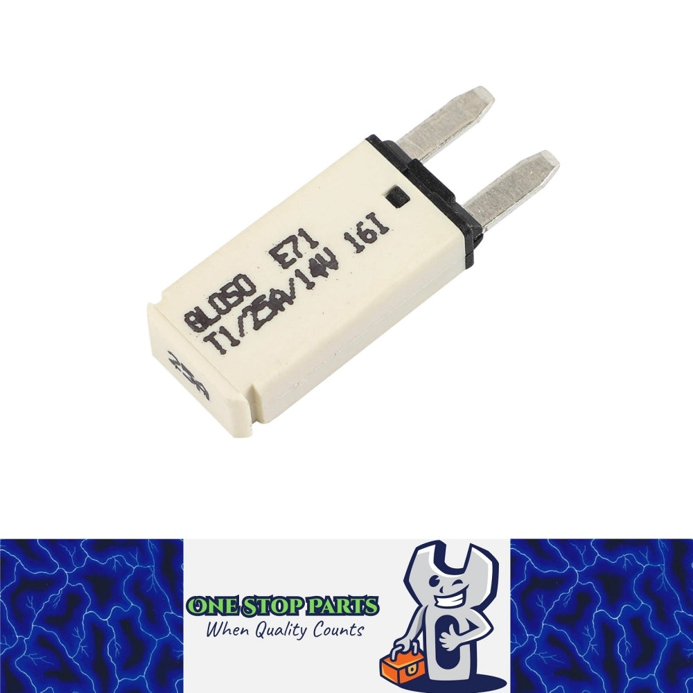 25Amp Mini Blade Fuse Circuit Breaker Auto Reset Circuit Breaker 25A (1pc)