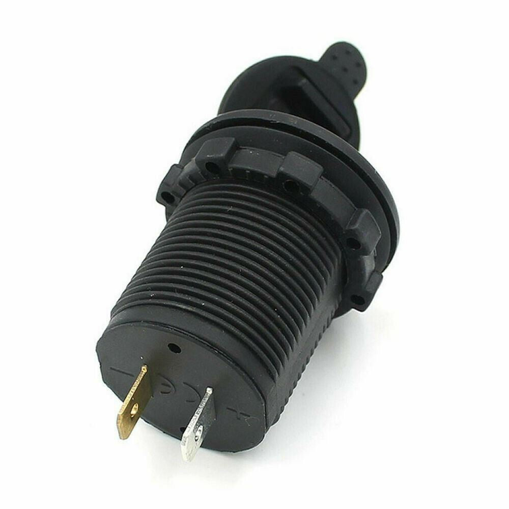 12/24V TWIN USB 1A and 2.1A FLUSH MOUNT STYLE SOCKET WITH COVER
