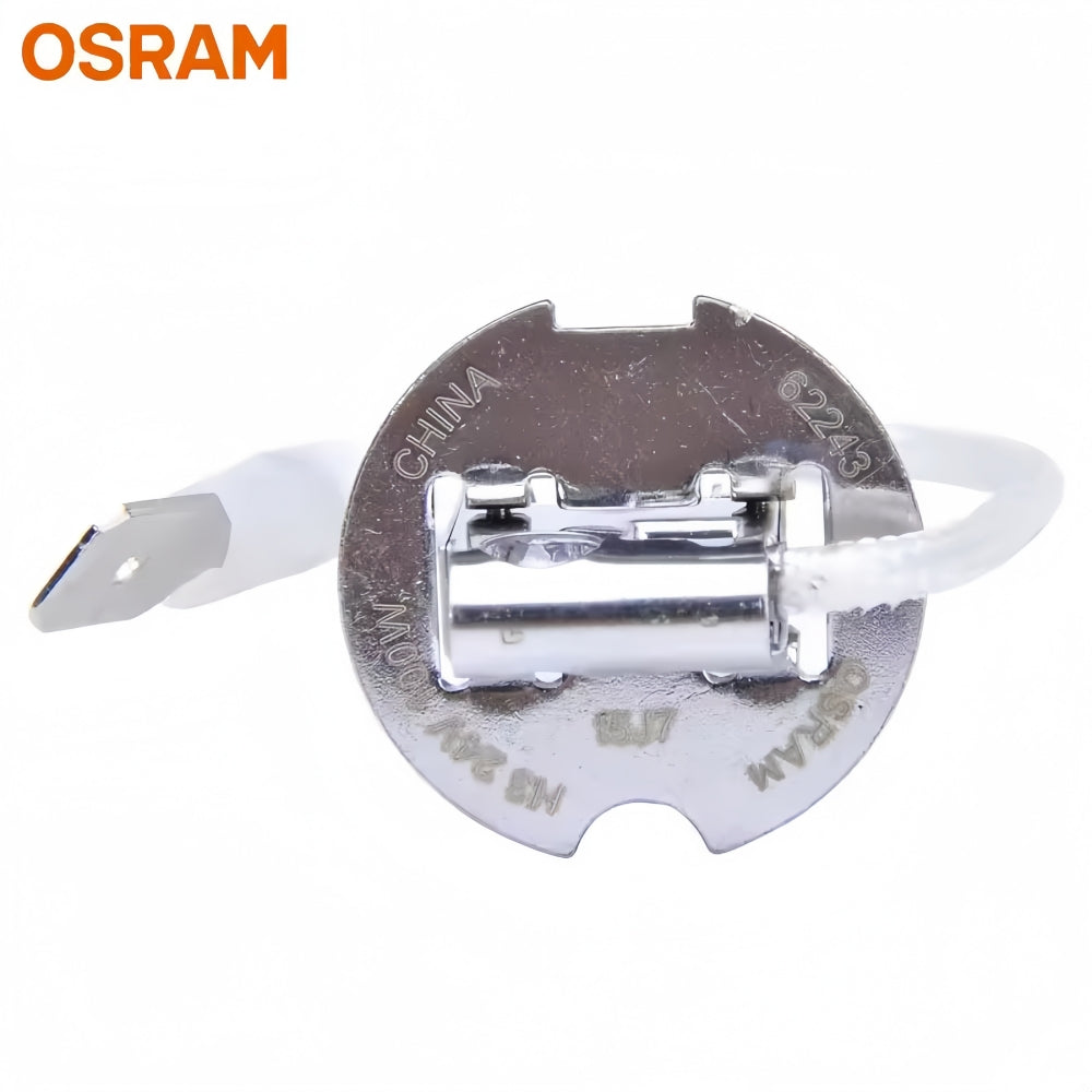 8 x Osram 24V H3 100W Halogen Clear Globes 3200K Truck Headlight Fog Lamp