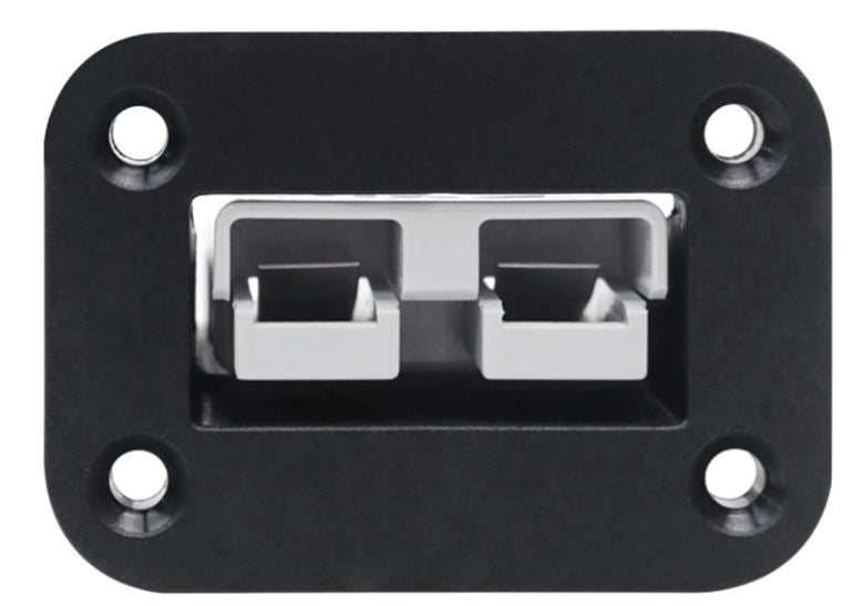 Flush Mount Anderson Plug 50 Amp Connector Kit Mounting Bracket and Socket