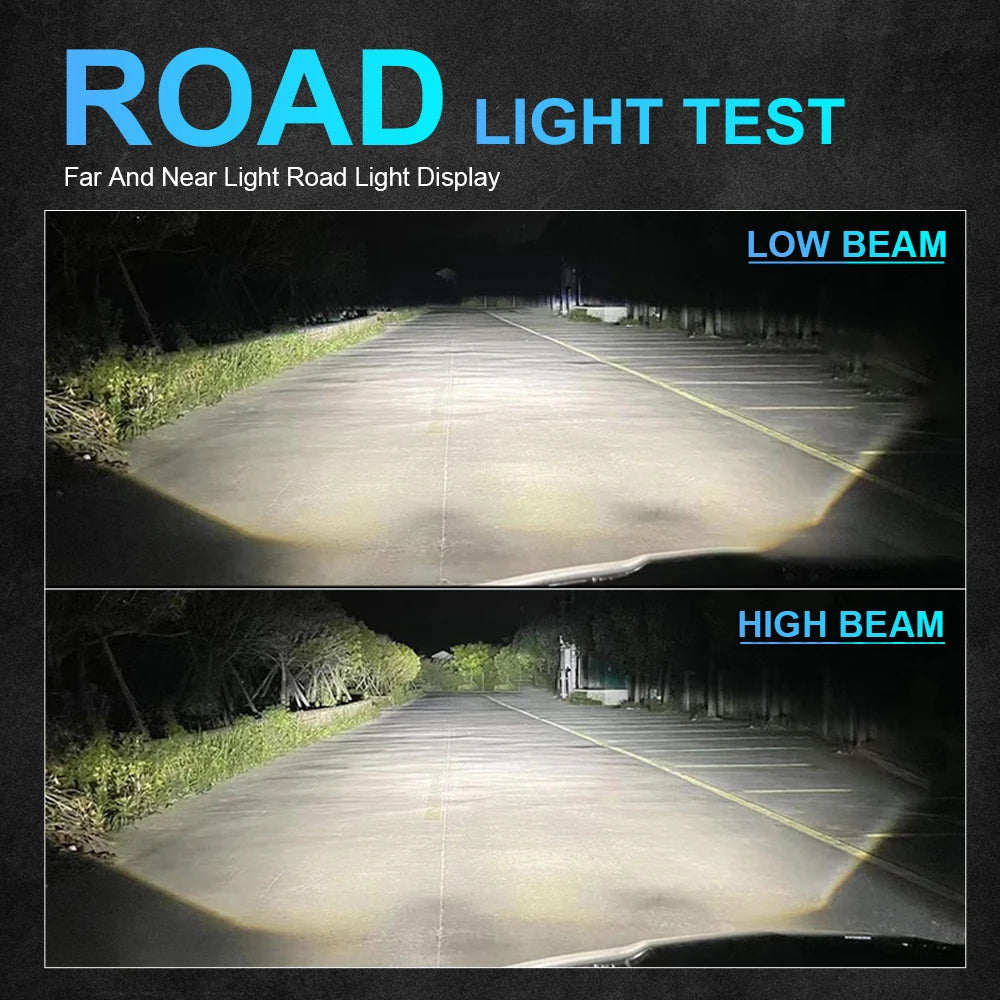 2pcs 3 Inch Bi LED Projector Lens Headlights for Hella LED Lights Projector 120W