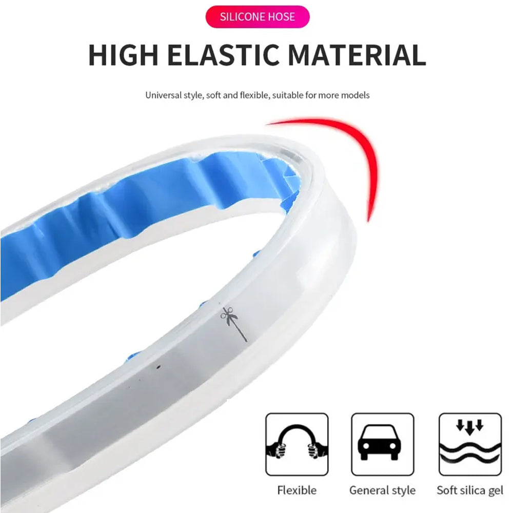 2 x 30cm RGB LED Daytime Running Light App Control Strip Light with Turn Signal