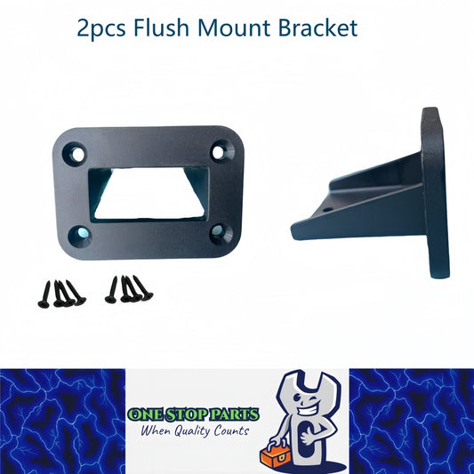 2 x Flush Mount Bracket for suiting 50amp anderson plug (2pcs) No Anderson Plug