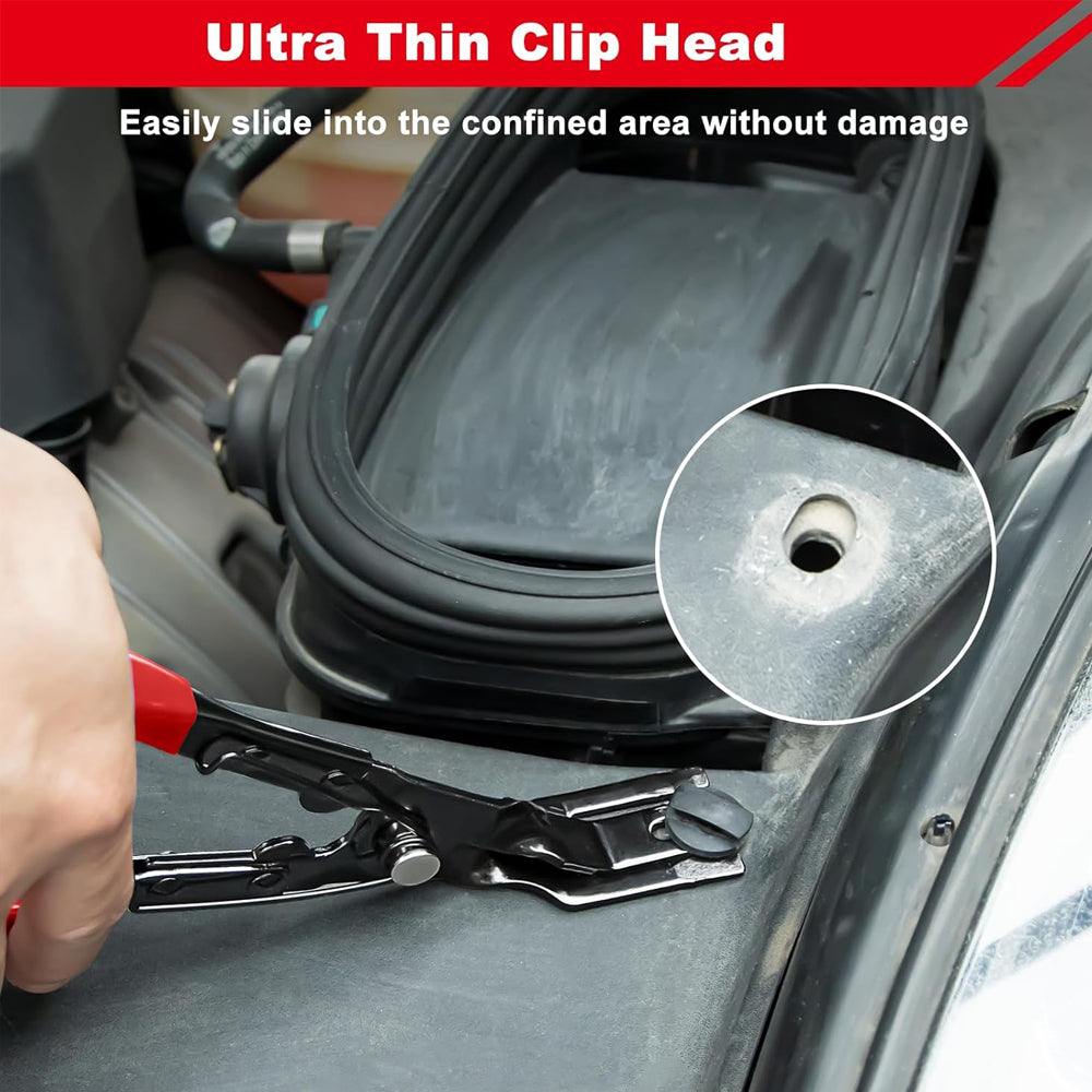 3pcs Car Panel Clip Removal Plier Trim Fastener Rivet Removal Tool Pry Tool Set