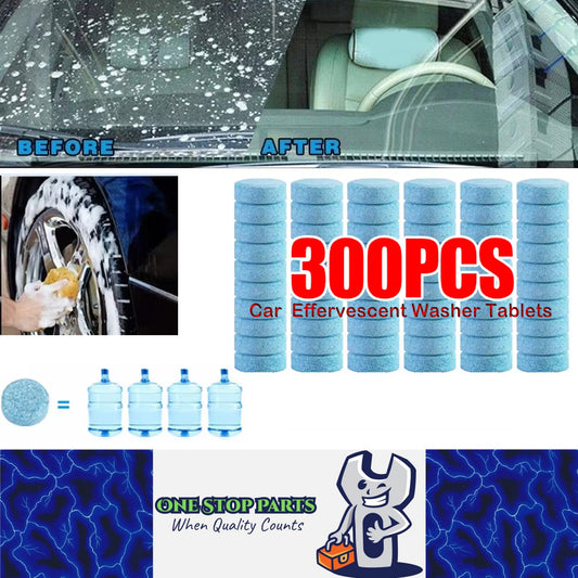 300 x Car Windscreen Cleaner Effervescent Tablets Car Wiper Glass Washer Tablets