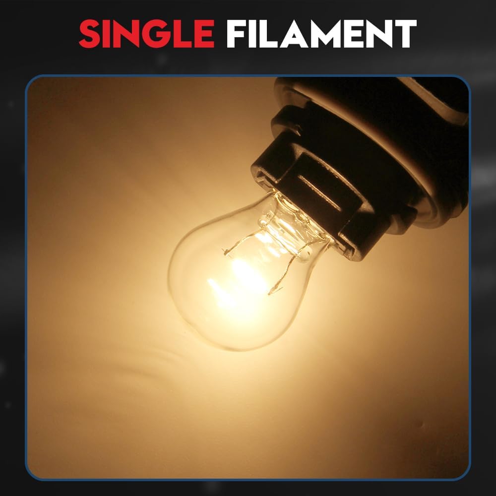 10 x 3156 12V 27W P27W Clear Standard filament incandescent globes 10pcs