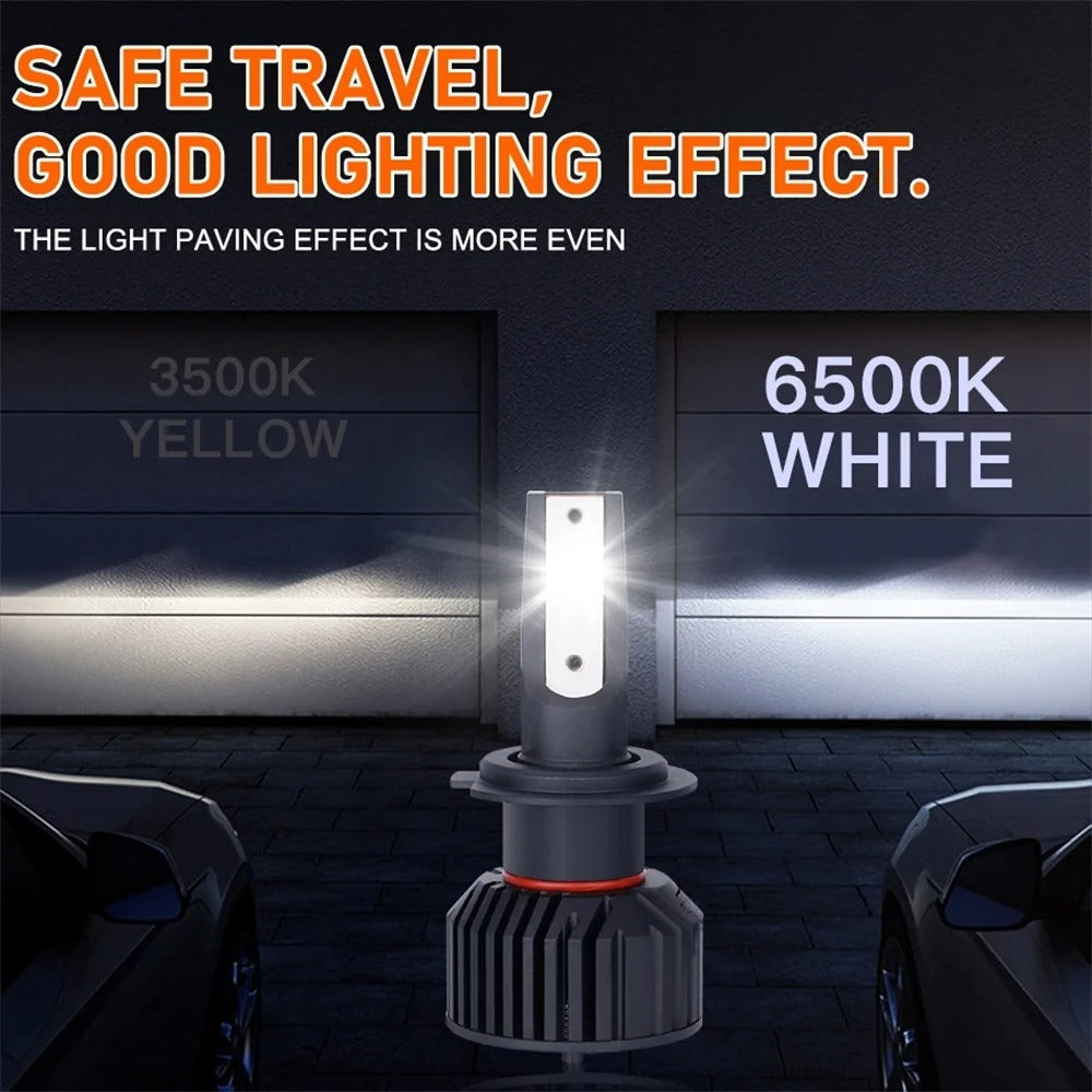2 x Osram H1 LED Globes 24V 6500K 45W LED Truck Headlight Super Bright H1 Bulbs