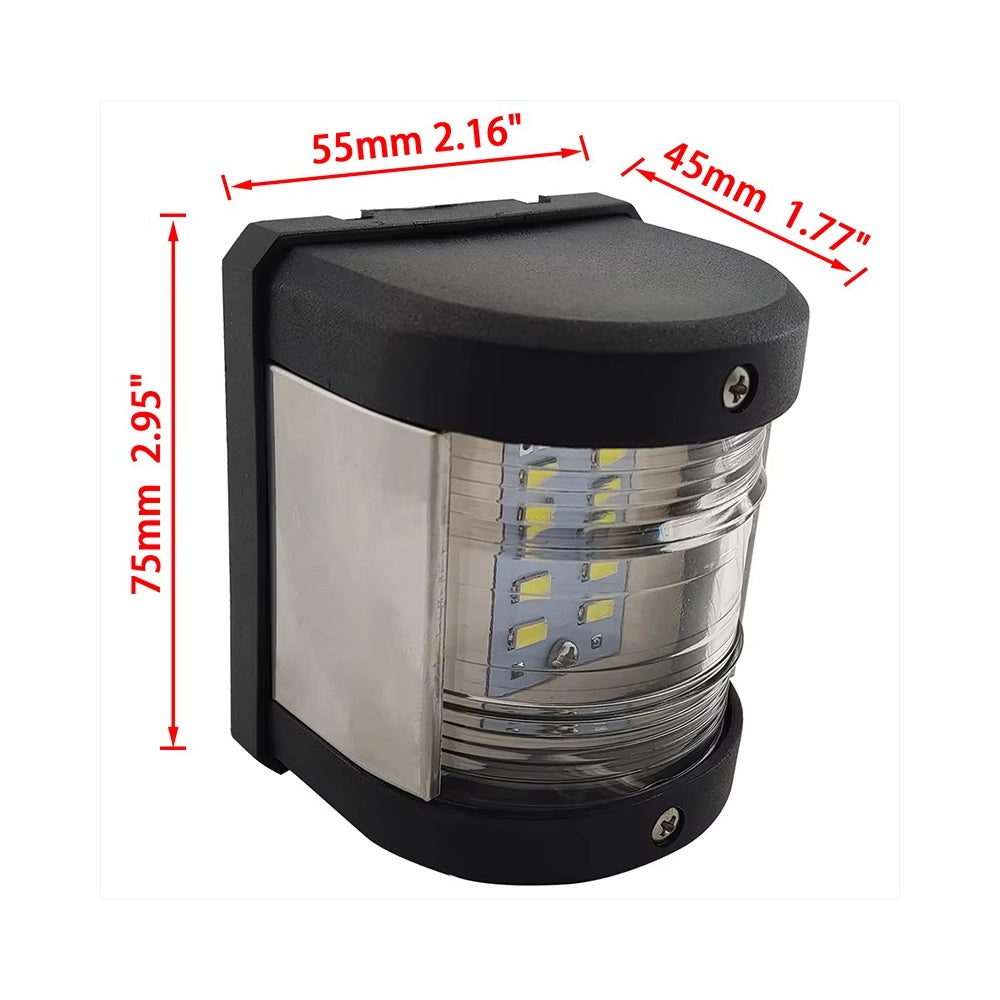 12v White Bow Boat Light LED Marine Yacht Boat Vessel Navigation Running Lamp