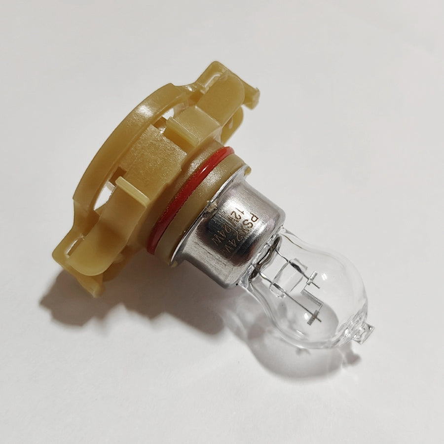 2 x PSX24W 2504 Fog Light Globes 4300K Clear Halogen Globes for Fog Lights DRL