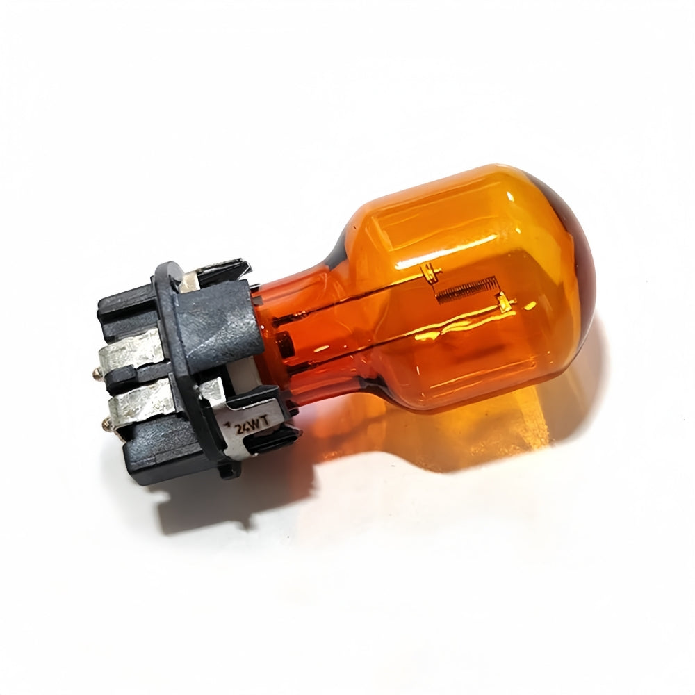 2 x PWY24W 12V 24W Amber Halogen Globes Indicator Signal Lamps For Audi VW BMW
