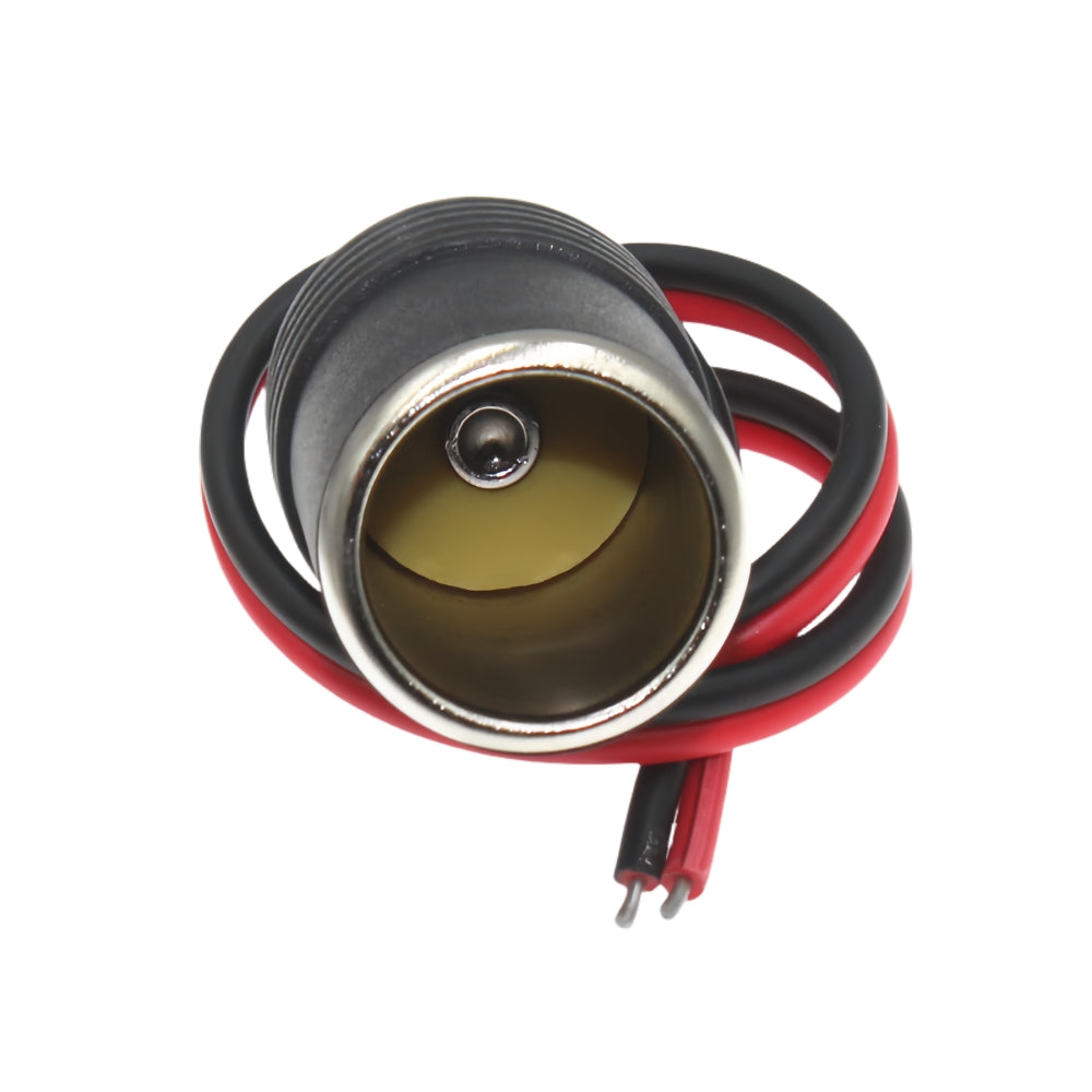 1 x Car Cigarette Lighter Socket 10A 12V 24V Power Socket Female Socket Plug