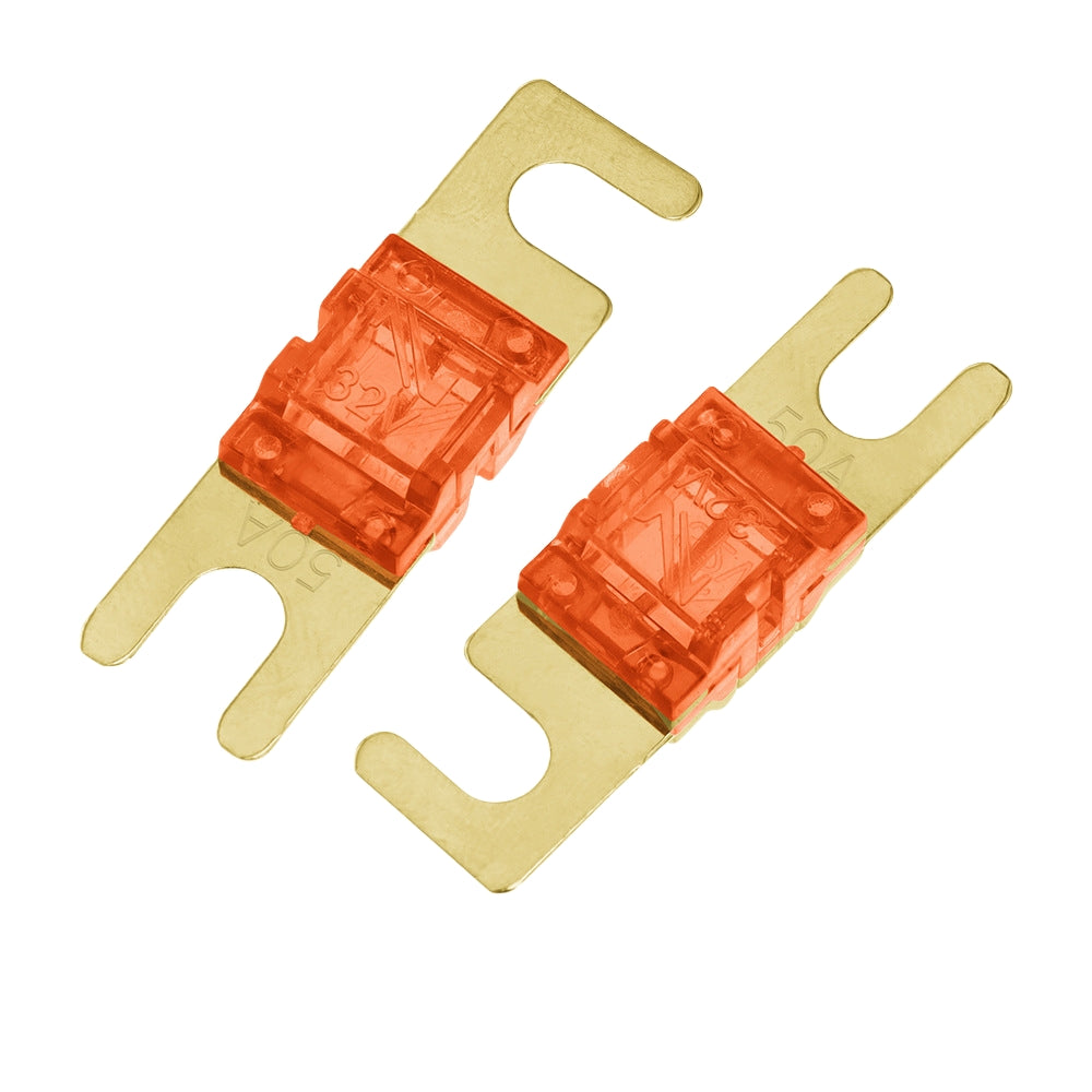 5 x 50A AFS Mini ANL Fuses 32V 50 Amp fuses Car Truck Boat Stereo Audio Fuses