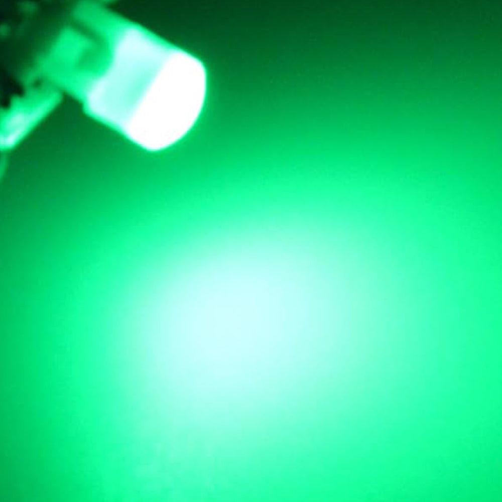 10 x 12v Green T4.2 Neo 10mm Base Gel COB offers even spread (10pcs)