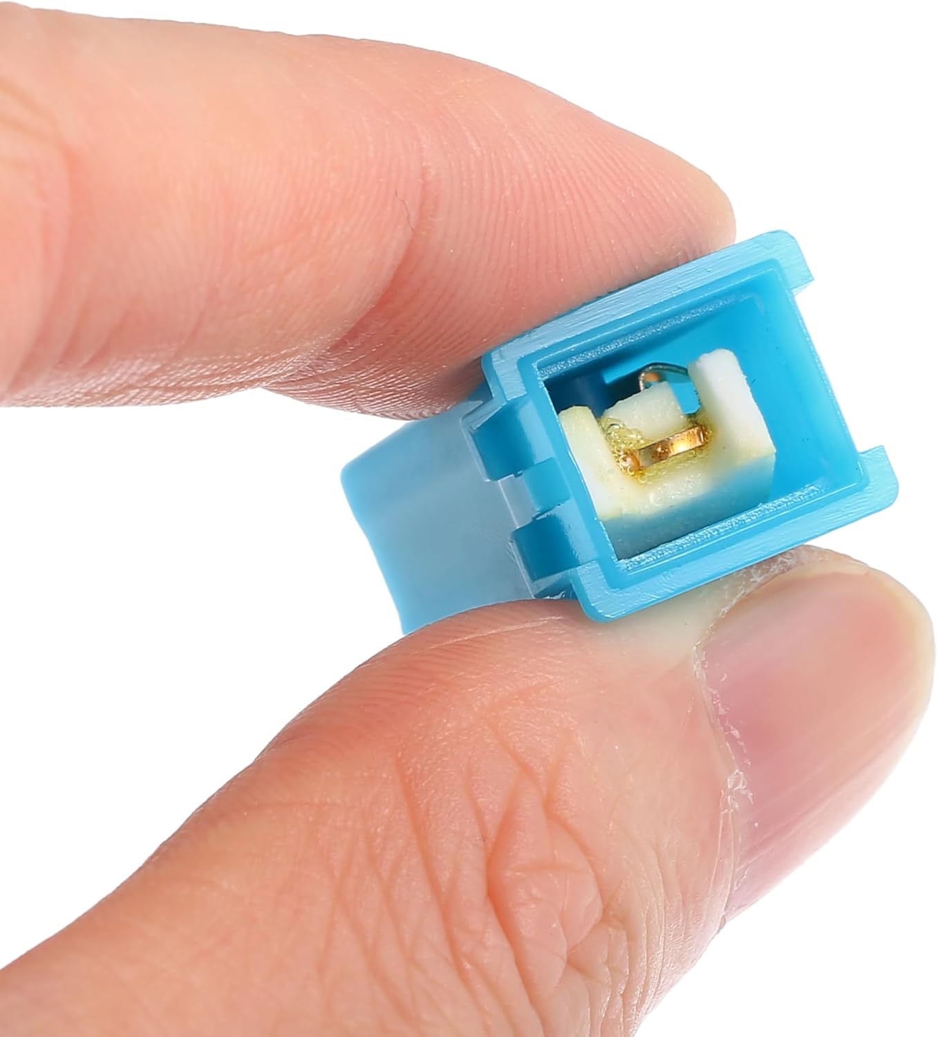 1 x 20Amp Light Blue Small Slow Blow Fuse Block 10mmx12mm x 27mm High 20A Fuse