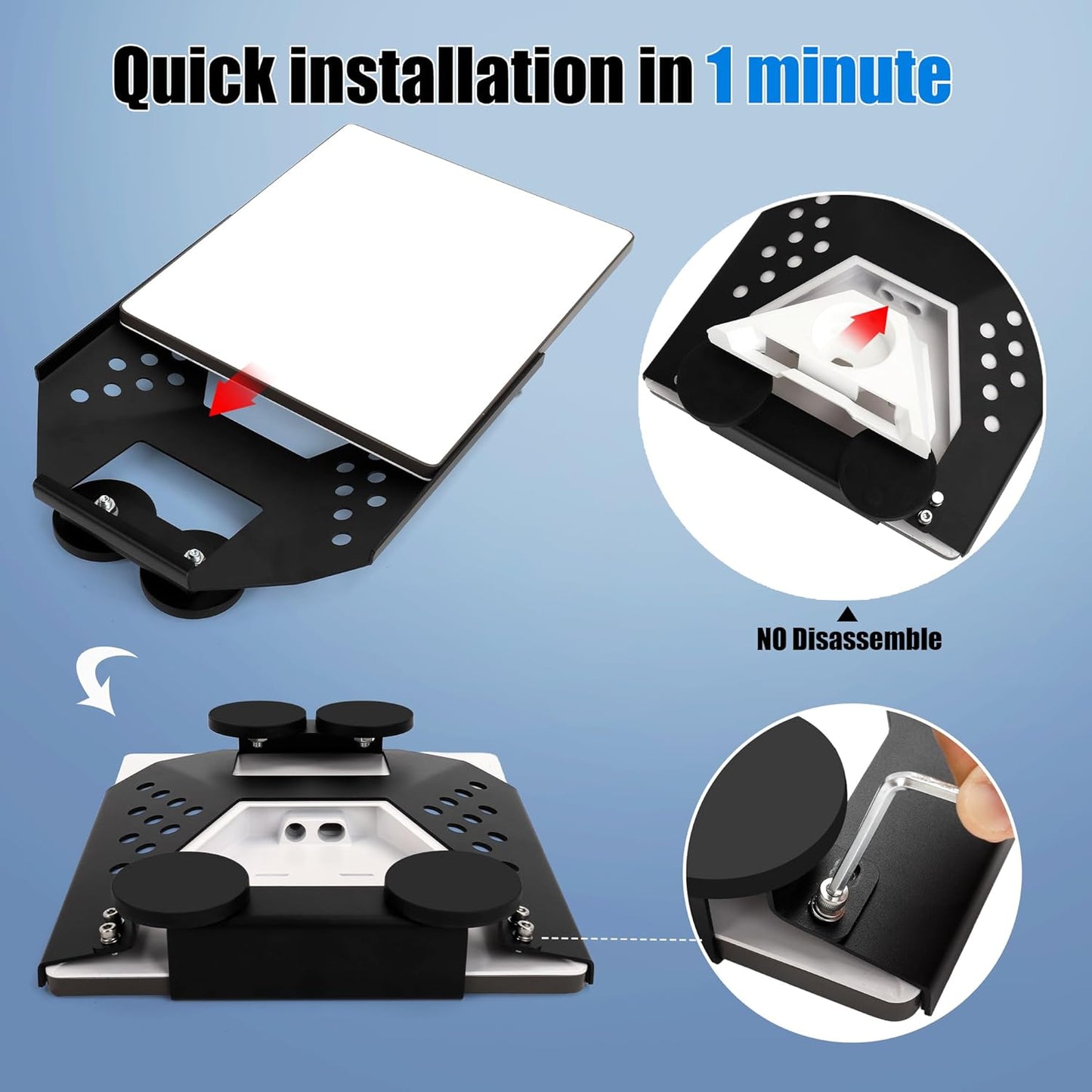 Starlink Mini Magnetic Car Roof Mount Kit RV SUV Starlink Mini Magnetic Mount