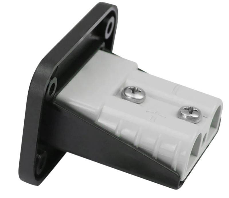 Flush Mount Anderson Plug 50 Amp Connector Kit Mounting Bracket and Socket
