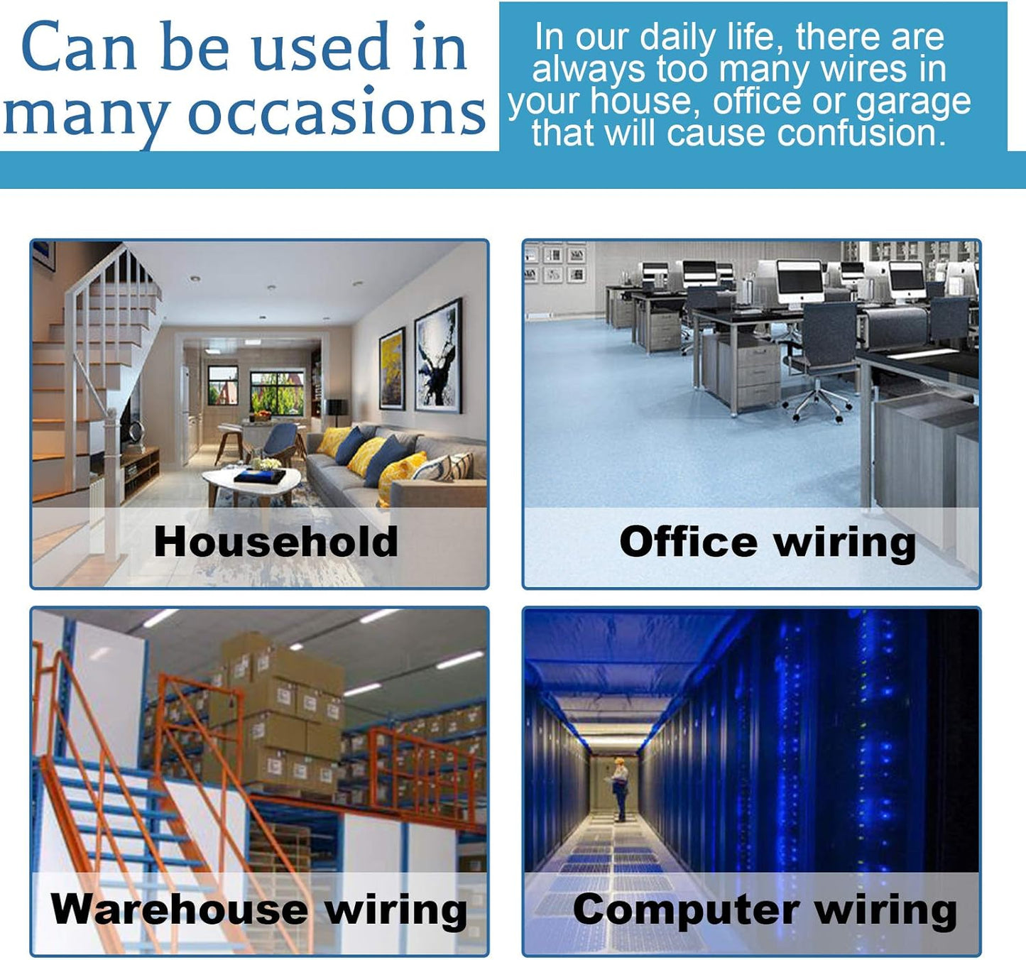 100 X Black 8.4mm P Clamps Cable saddle clips R-Type Nylon Plastic Clamps 100pcs