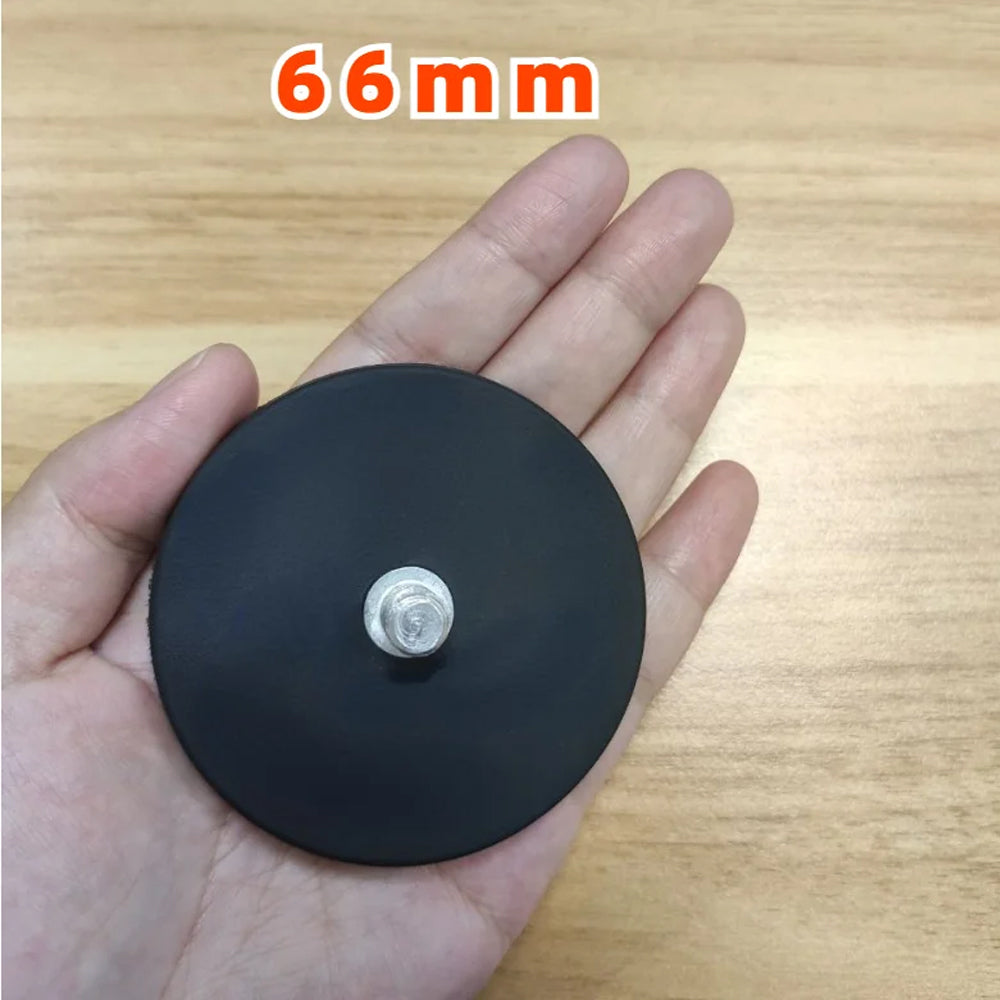 2pcs 66mm Strong Magnetic Base Mount Bracket with M8 Stud for LED Work Light Bar