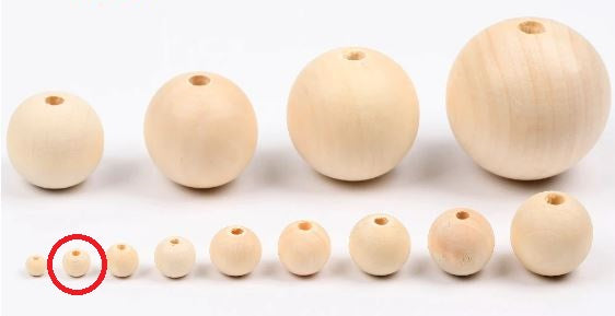 500 x 6mm Natural wood beads round DIY jewelry Handmade Accessories