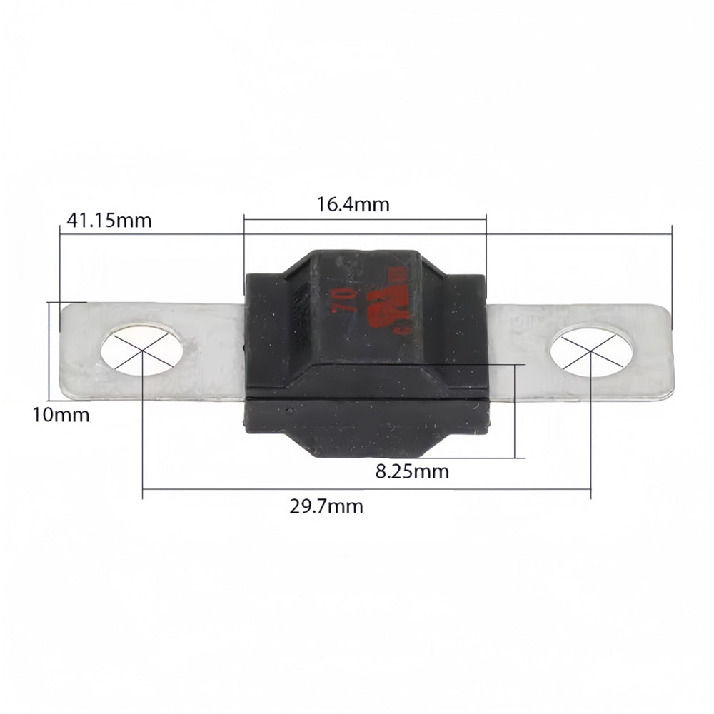 ANS Inline Fuse Holder with Bolt On 20-200 Amp Fuse Supplied ANS fuse holder