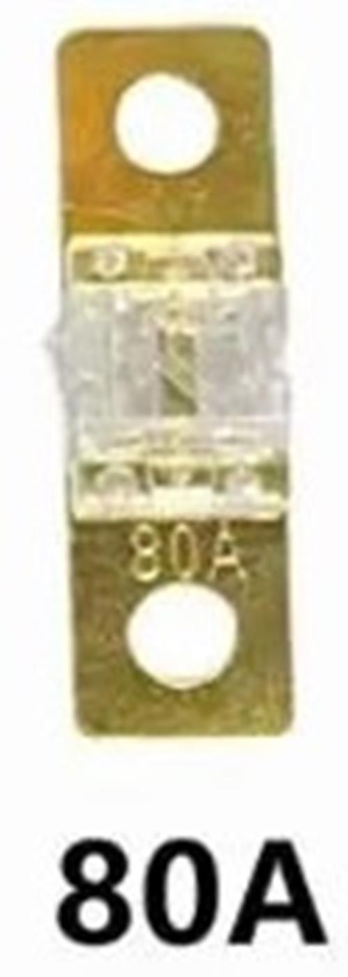 5 x 80A MIDI Fuses ANS 80 Amp Fuses 41mm x 12mm 4wd Caravan Truck Bus Fuses 5pcs