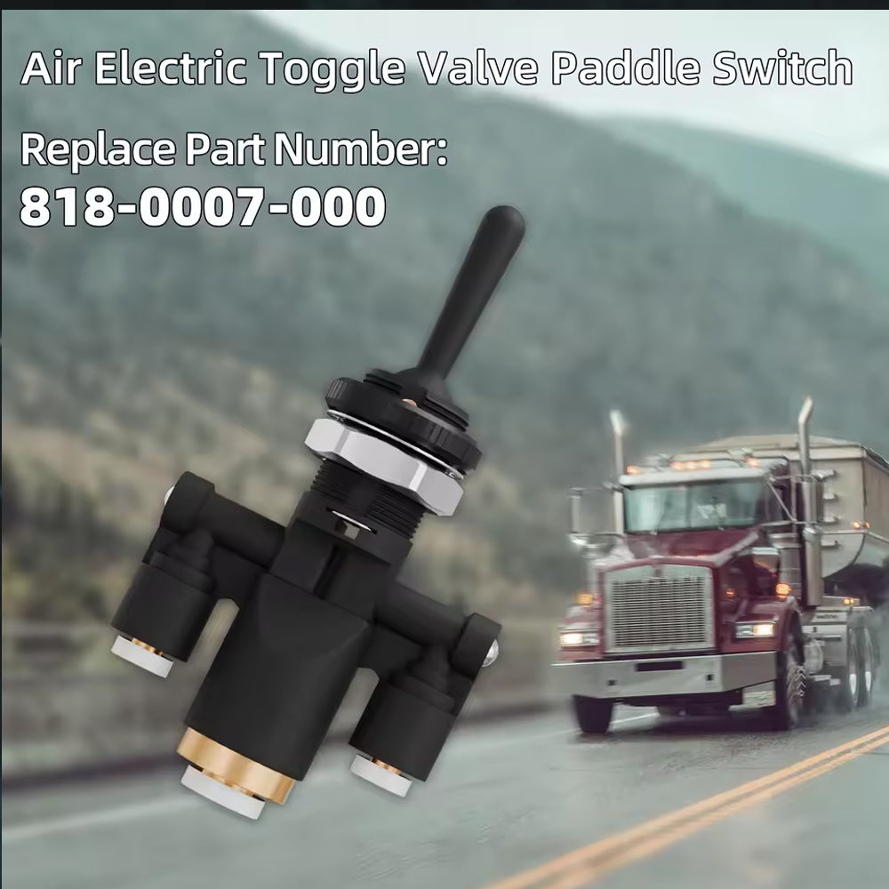 1x 818-0007-000 Air Toggle Valve Switch Compatible with Peterbilt 379 8180007000