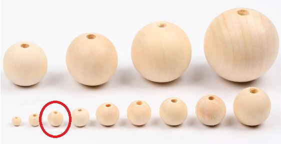 100 x 8mm Natural wood beads round DIY jewelry Handmade Accessories
