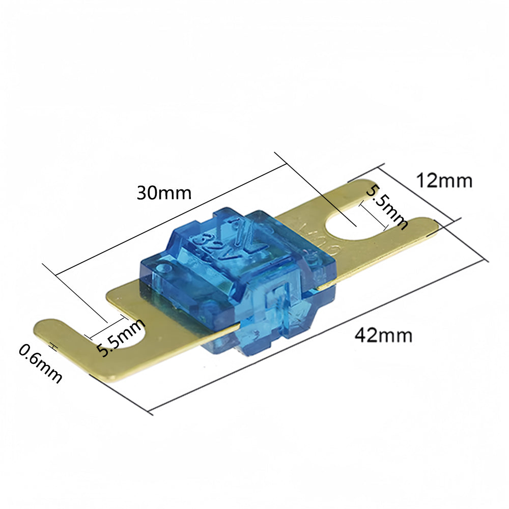 AFS Mini ANL Inline Fuse Holder with Bolt On 20-200 Amp Fuse Supplied holder