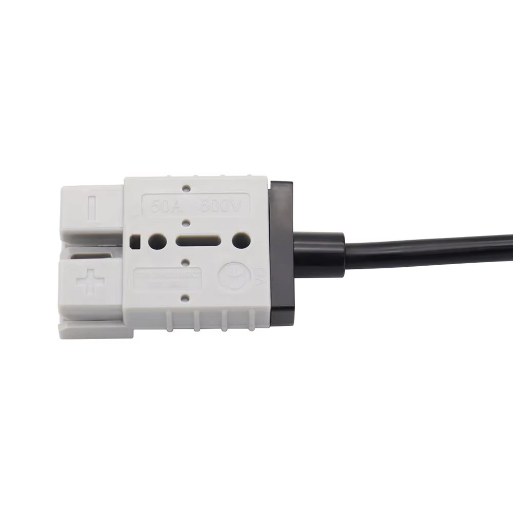 Cigarette socket plug to 50Amp Anderson socket plug 50cm 10Amp with 5Amp Fuse
