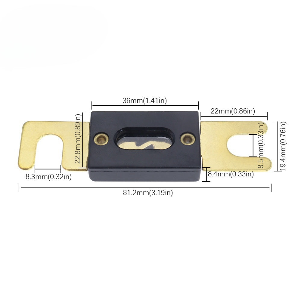 ANL Inline Fuse Holder with Bolt On 60 Amp Fuse Supplied (60A)