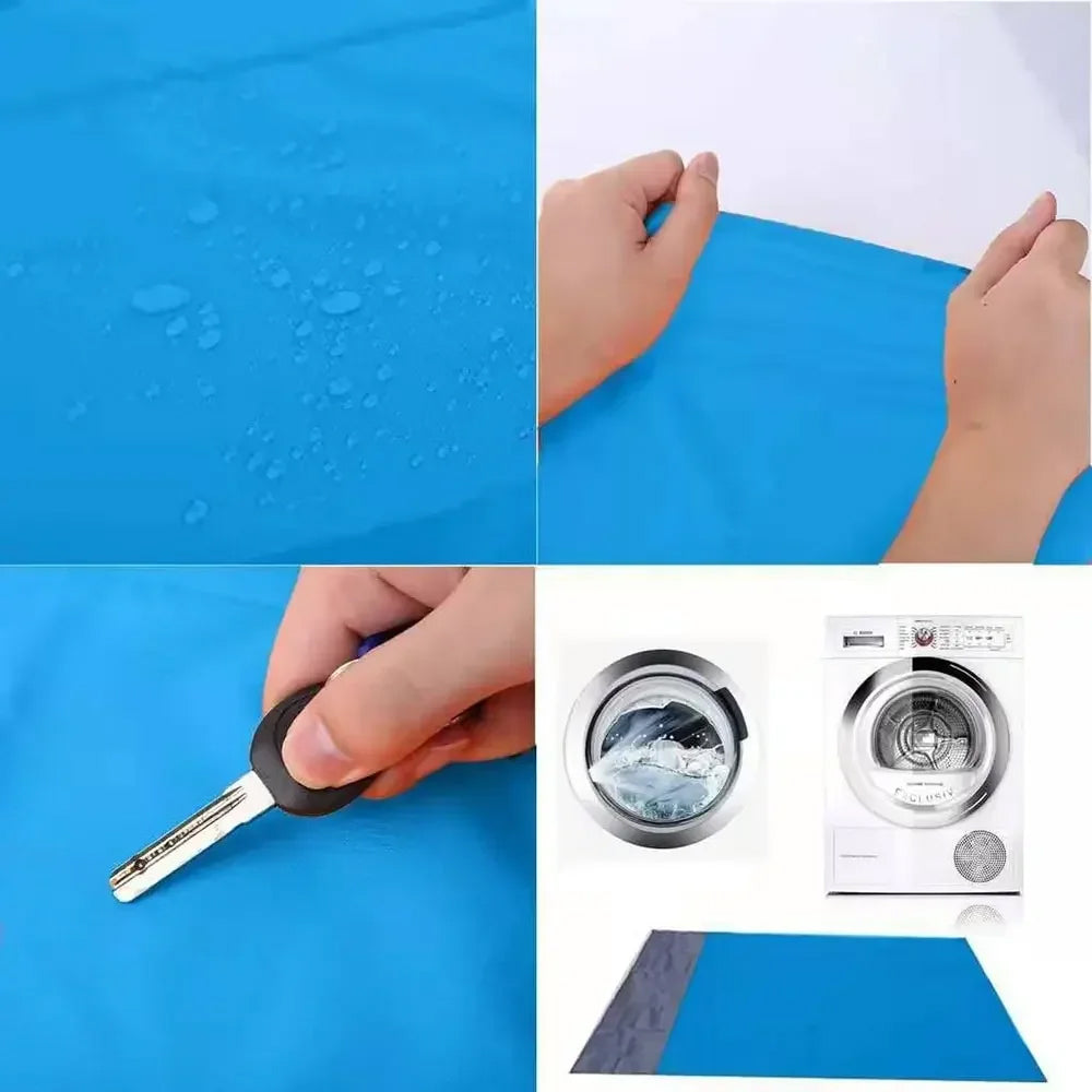 Orange 200x140CM Beach Blanket Camping Mat Blanket Waterproof Picnic Blanket